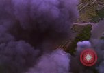 Image of Viet Cong huts bombed Bien Hoa Vietnam, 1965, second 61 stock footage video 65675054876
