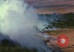 Image of Viet Cong huts bombed Soc Trang Vietnam, 1965, second 58 stock footage video 65675054877