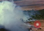 Image of Viet Cong huts bombed Soc Trang Vietnam, 1965, second 59 stock footage video 65675054877