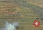 Standbild Luftbild des Viet Cong bombardiert Hütten Quang Duc Vietnam, 1965, aus Sekunde 19 historischem Filmmaterial Videoclip 65675054878