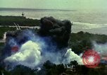 Image of Viet Cong huts bombed Vietnam, 1965, second 23 stock footage video 65675054887