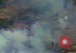 Image of Viet Cong huts bombed Vietnam, 1965, second 49 stock footage video 65675054887