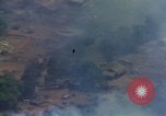 Image of Viet Cong huts bombed Vietnam, 1965, second 53 stock footage video 65675054887