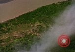 Image of Viet Cong huts bombed Vietnam, 1965, second 41 stock footage video 65675054888