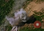 Image of Viet Cong huts bombed Vietnam, 1965, second 51 stock footage video 65675054888