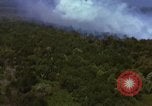 Image of bombardment of Viet Cong huts Vietnam, 1965, second 31 stock footage video 65675054890