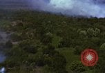 Image of bombardment of Viet Cong huts Vietnam, 1965, second 35 stock footage video 65675054890