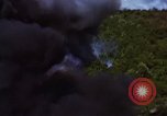 Image of bombardment of Viet Cong huts Vietnam, 1965, second 47 stock footage video 65675054890