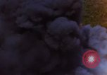 Image of bombardment of Viet Cong huts Vietnam, 1965, second 59 stock footage video 65675054890