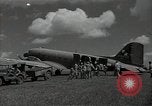 Standbild C-47 Skytrain Flugzeuge Camp Keithley Mindanao Philippinen, 1945, aus Sekunde 3 historischem Filmmaterial Videoclip 65675054897