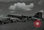Standbild C-47 Skytrain Flugzeuge Camp Keithley Mindanao Philippinen, 1945, aus Sekunde 4 historischem Filmmaterial Videoclip 65675054897