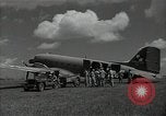 Standbild C-47 Skytrain Flugzeuge Camp Keithley Mindanao Philippinen, 1945, aus Sekunde 7 historischem Filmmaterial Videoclip 65675054897