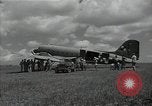 Standbild C-47 Skytrain Flugzeuge Camp Keithley Mindanao Philippinen, 1945, aus Sekunde 51 historischem Filmmaterial Videoclip 65675054897
