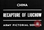 Image of Chinese recapture Liuchow Liuchow China, 1945, second 1 stock footage video 65675054935
