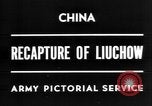 Image of Chinese recapture Liuchow Liuchow China, 1945, second 7 stock footage video 65675054935