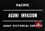 Image invasion de Aguni Okinawa îles Ryukyu, 1945, de la seconde 3 séquences d'archives historiques vidéo 65675054936