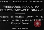 Image tombe de père Patrick Joseph Power Malden Massachusetts USA, 1929, de la seconde 5 séquences d'archives historiques vidéo 65675054939