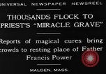 Image tombe de père Patrick Joseph Power Malden Massachusetts USA, 1929, de la seconde 6 séquences d'archives historiques vidéo 65675054939