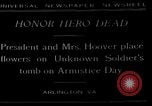 Image Herbert Hoover Arlington Virginia USA, 1929, de la seconde 1 séquences d'archives historiques vidéo 65675054942