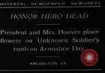 Image Herbert Hoover Arlington Virginia USA, 1929, de la seconde 6 séquences d'archives historiques vidéo 65675054942