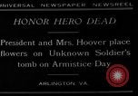 Image Herbert Hoover Arlington Virginia USA, 1929, de la seconde 7 séquences d'archives historiques vidéo 65675054942