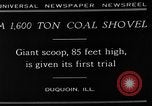 Standbild giant Kohlenschaufel Duquoin Illinois USA, 1929, aus Sekunde 4 historischem Filmmaterial Videoclip 65675054946