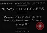 Image of Presidential Election Mexico City Mexico, 1929, second 1 stock footage video 65675054951