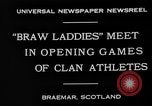 Immagine di Eventi sportivi Braemar in Scozia, 1930, secondo 1 filmato di repertorio 65675054961