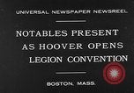 Image of American Legion Convention Boston Massachusetts USA, 1930, second 3 stock footage video 65675054965