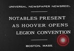 Image of American Legion Convention Boston Massachusetts USA, 1930, second 5 stock footage video 65675054965