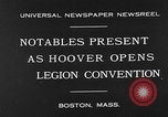Image of American Legion Convention Boston Massachusetts USA, 1930, second 6 stock footage video 65675054965