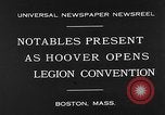 Image of American Legion Convention Boston Massachusetts USA, 1930, second 7 stock footage video 65675054965