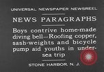 Image of home-made diving bell New Jersey United States USA, 1930, second 6 stock footage video 65675054966