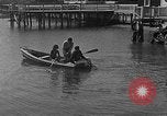 Image of home-made diving bell New Jersey United States USA, 1930, second 37 stock footage video 65675054966