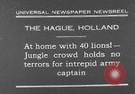 Image lions La Haye Pays-Bas, 1930, de la seconde 1 séquences d'archives historiques vidéo 65675054969