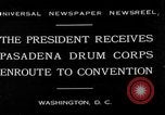 Image Pasadena Drum Corps Washington DC USA, 1930, de la seconde 6 séquences d'archives historiques vidéo 65675054974