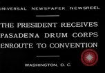 Image Pasadena Drum Corps Washington DC USA, 1930, de la seconde 13 séquences d'archives historiques vidéo 65675054974