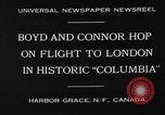Image Colombie-britannique d'aéronefs Terre-Neuve, 1930, de la seconde 6 séquences d'archives historiques vidéo 65675054975