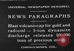 Image dynamite blast Colorado United States USA, 1930, de la seconde 1 séquences d'archives historiques vidéo 65675054978