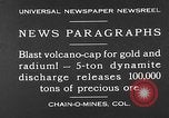 Image dynamite blast Colorado United States USA, 1930, de la seconde 3 séquences d'archives historiques vidéo 65675054978