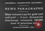 Image dynamite blast Colorado United States USA, 1930, de la seconde 5 séquences d'archives historiques vidéo 65675054978