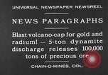 Image dynamite blast Colorado United States USA, 1930, de la seconde 11 séquences d'archives historiques vidéo 65675054978