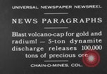 Image dynamite blast Colorado United States USA, 1930, de la seconde 12 séquences d'archives historiques vidéo 65675054978