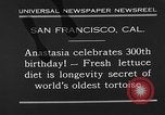 Image of world's oldest tortoise San Francisco California USA, 1930, second 5 stock footage video 65675054981
