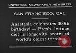 Image of world's oldest tortoise San Francisco California USA, 1930, second 6 stock footage video 65675054981