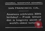 Image of world's oldest tortoise San Francisco California USA, 1930, second 7 stock footage video 65675054981