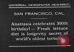 Image of world's oldest tortoise San Francisco California USA, 1930, second 11 stock footage video 65675054981