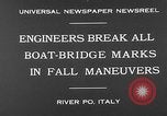 Image of Italian soldiers build pontoon bridge Italy, 1930, second 6 stock footage video 65675054983