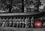 Image of Italian soldiers build pontoon bridge Italy, 1930, second 22 stock footage video 65675054983