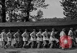 Image of Italian soldiers build pontoon bridge Italy, 1930, second 25 stock footage video 65675054983